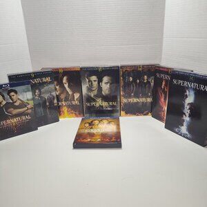 Supernatural Seasons 8–15 DVD & Blu-ray Lot (2 Blu-rays) Excellent Condition